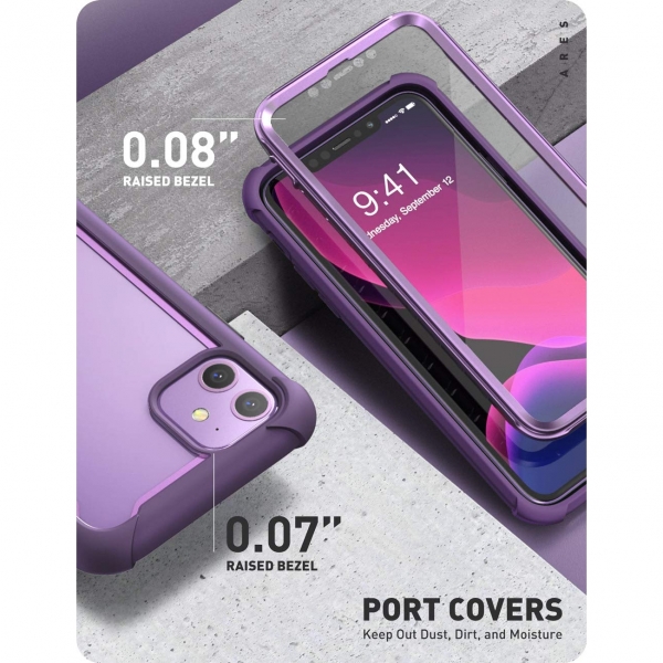 i-Blason Apple iPhone 11 Ares Serisi Klf-Purple