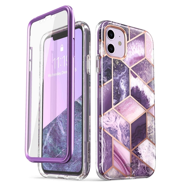 i-Blason Apple iPhone 11 Cosmo Serisi Klf-Purple