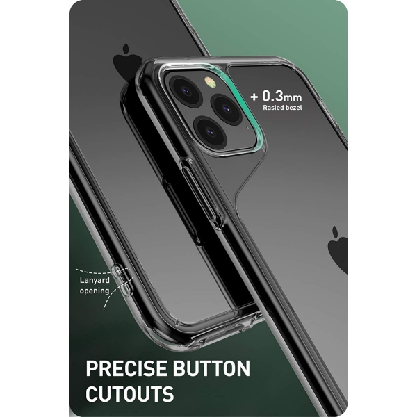 i-Blason Apple iPhone 11 Pro Max Halo Serisi Klf-Black