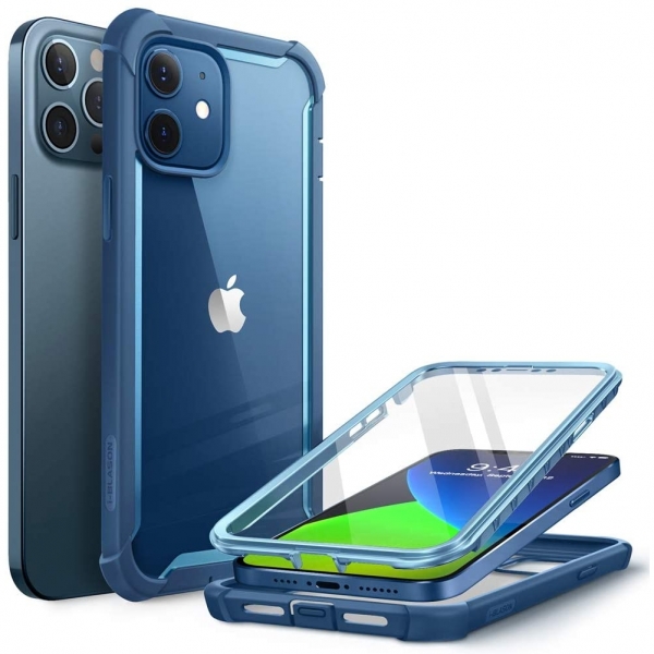 i-Blason Apple iPhone 12 Ares Serisi Klf-Blue