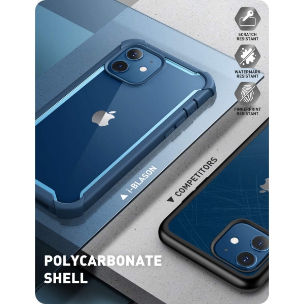 i-Blason Apple iPhone 12 Ares Serisi Klf-Blue