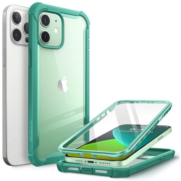 i-Blason Apple iPhone 12 Ares Serisi Klf-MintGreen