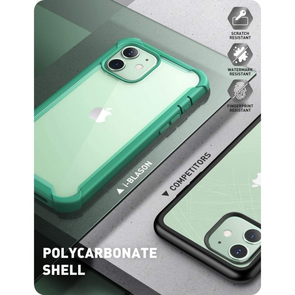 i-Blason Apple iPhone 12 Ares Serisi Klf-MintGreen