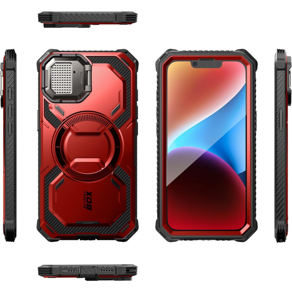 i-Blason Apple iPhone 16e Armorbox Klf-Red
