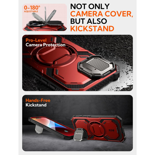 i-Blason Apple iPhone 16e Armorbox Klf-Red