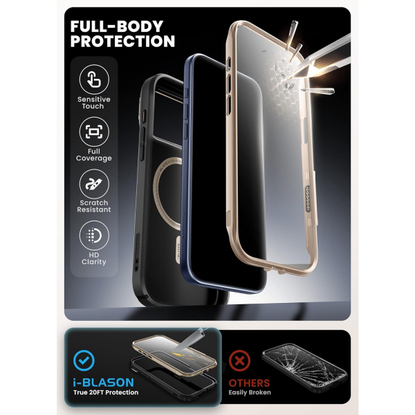 i-Blason Apple iPhone 17 Pro Max Ares Klf-Desert