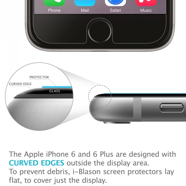 i-Blason iPhone 6 Ekran Koruyucu Film (3 Adet)
