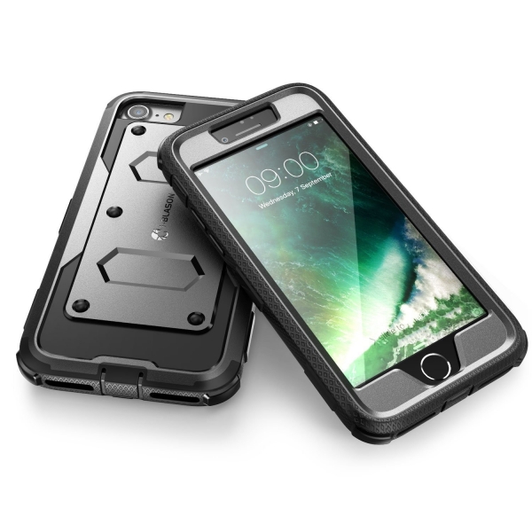 i-Blason iPhone 7 ArmorBox Serisi Klf-Black