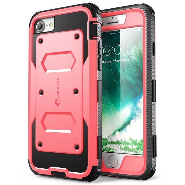 i-Blason iPhone 7 ArmorBox Serisi Klf-Pink