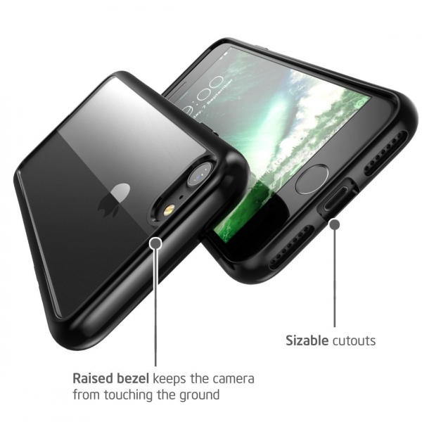 i-Blason Apple iPhone 7 Halo Serisi Klf-Black