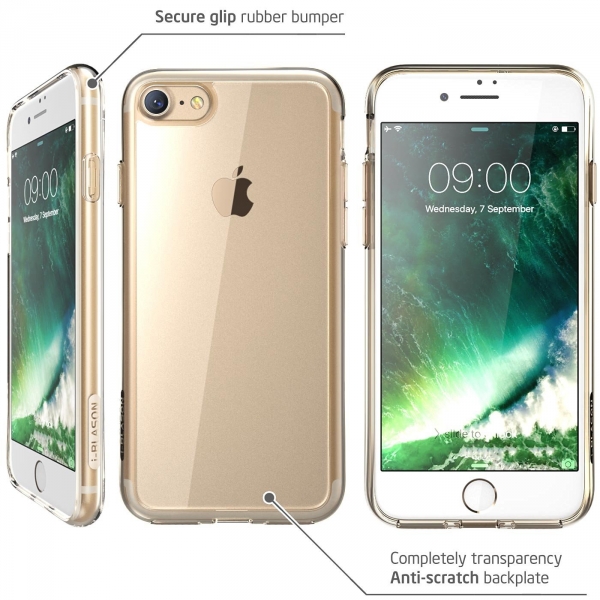 i-Blason Apple iPhone 7 Halo Serisi Klf-Gold