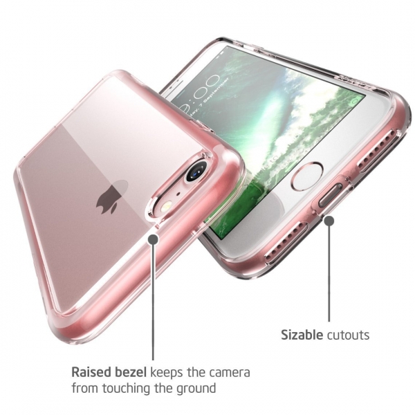 i-Blason Apple iPhone 7 Halo Serisi Klf-Rose Gold