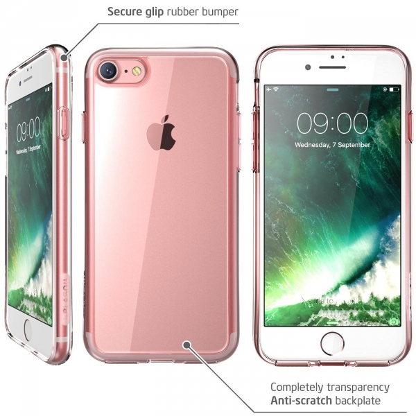 i-Blason Apple iPhone 7 Halo Serisi Klf-Rose Gold