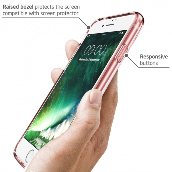 i-Blason Apple iPhone 7 Halo Serisi Klf-Rose Gold