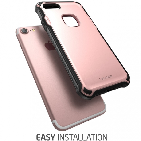 i-Blason Apple iPhone 7 Hybrid TPU Klf-Rose Gold