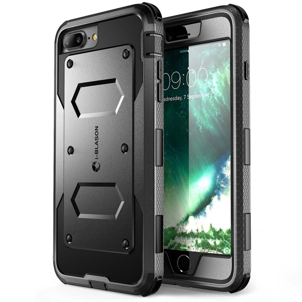 i-Blason iPhone 7 Plus ArmorBox Serisi Klf-Black