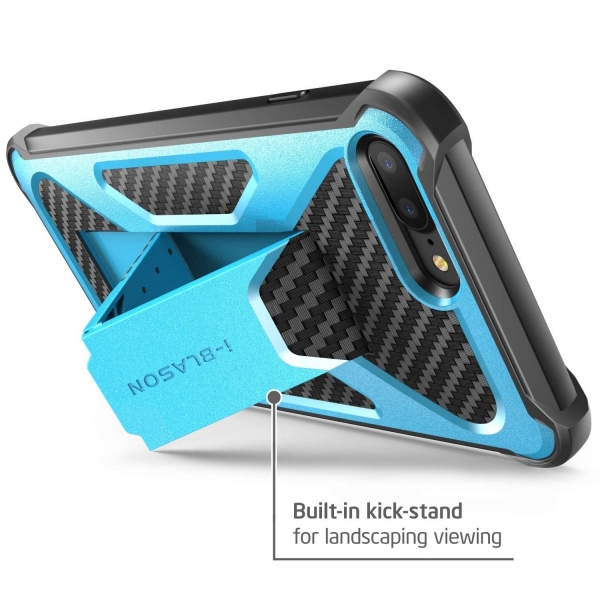 i-Blason iPhone 7 Plus Transformer Serisi K�l�f-Blue