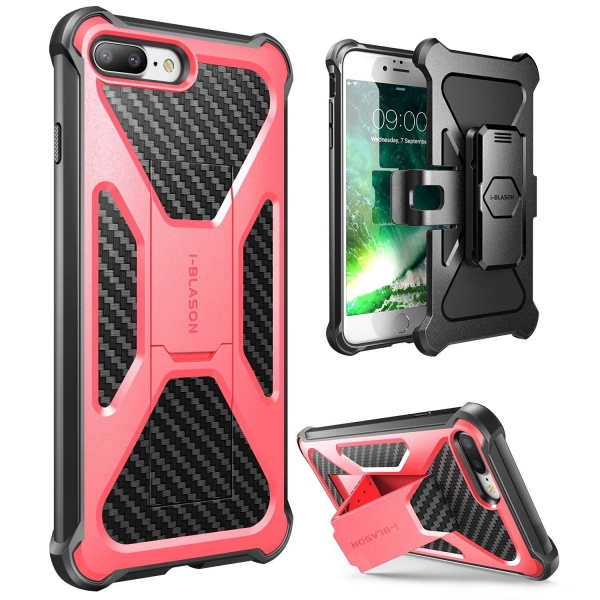 i-Blason iPhone 7 Plus Transformer Serisi K�l�f-Pink