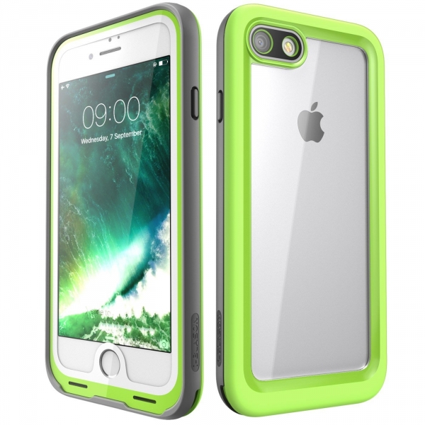i-Blason Apple iPhone 7 Rugged Su Geirmez Klf-Green