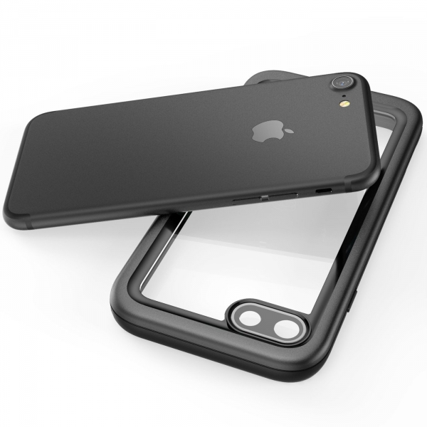 i-Blason Apple iPhone 7 Rugged Su Geirmez Klf-Black