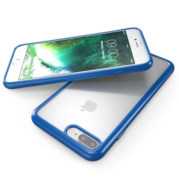 i-Blason Apple iPhone 8 Plus Halo Serisi Klf-Navy