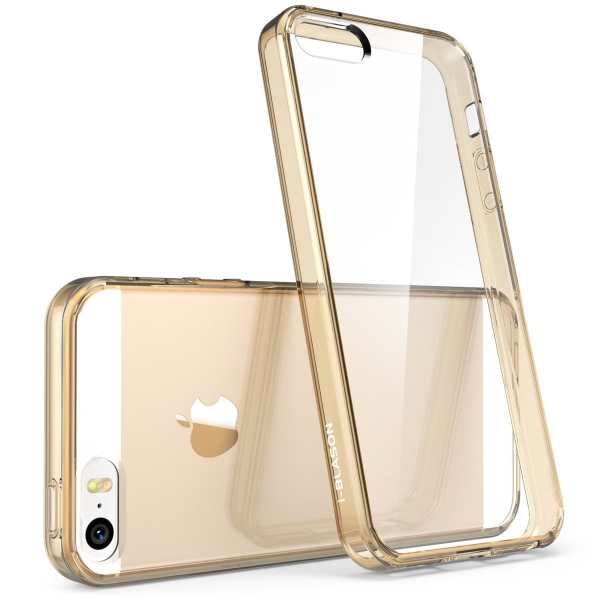 i-Blason iPhone SE Halo Serisi Klf-Gold