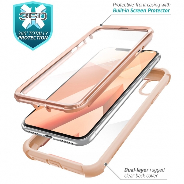 i-Blason Apple iPhone XS / X Ares Bumper Klf-Blush Gold
