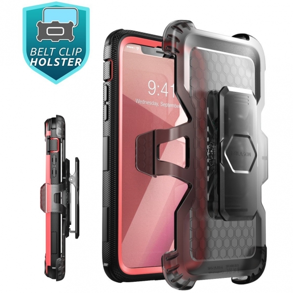 i-Blason Apple iPhone XS / X Armorbox Kickstand Bumper Klf-Pink