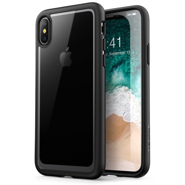 i-Blason Apple iPhone XS / X Halo Serisi Klf-Black