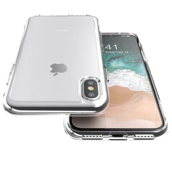i-Blason Apple iPhone X Halo Serisi Klf-Clear