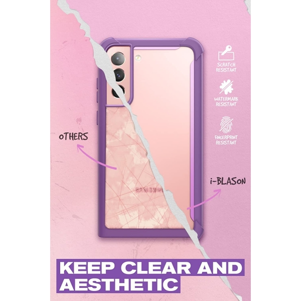 i-Blason Ares Serisi Galaxy S22 Plus Klf-Purple