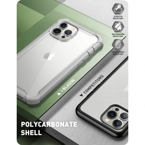 i-Blason Ares Serisi iPhone 13 Pro Max Klf-Gray