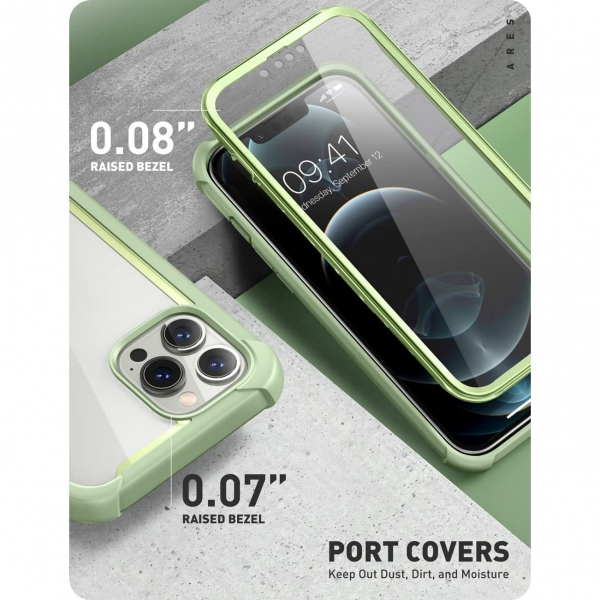 i-Blason Ares Serisi iPhone 13 Pro Max Klf-Green
