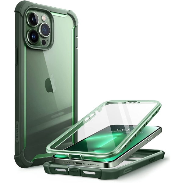 i-Blason Ares Serisi iPhone 13 Pro Max Klf-Alpine Green