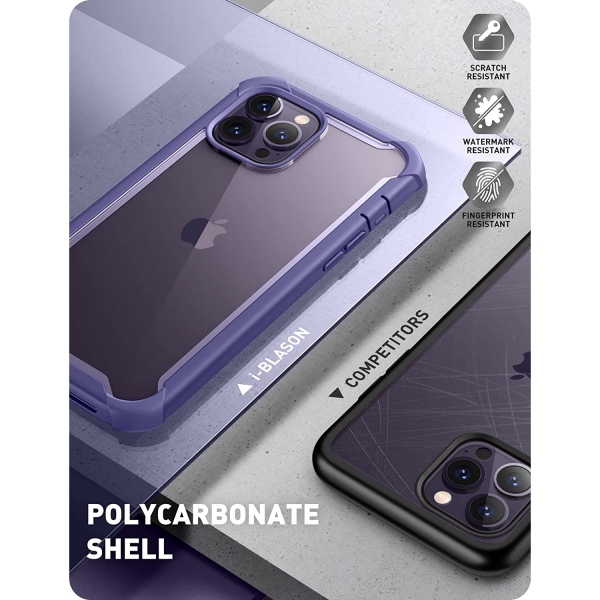 i-Blason Ares Serisi iPhone 14 Pro Klf-Mauve