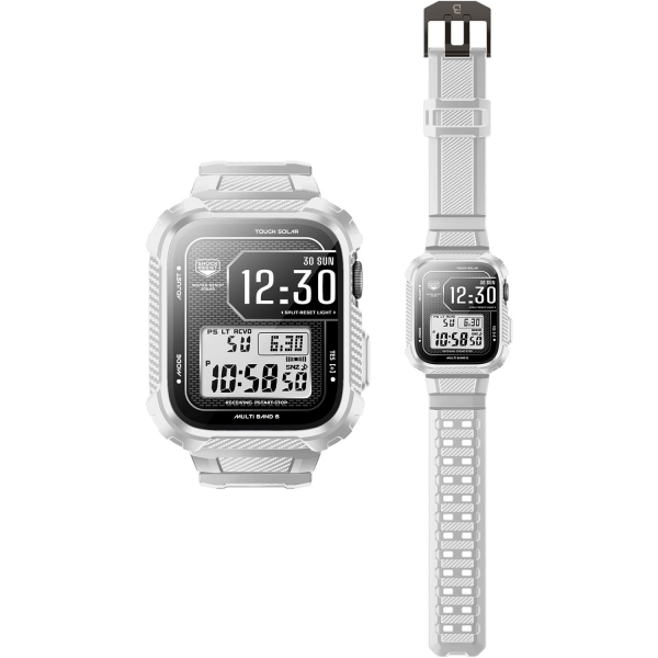 i-Blason Armorbox Apple Watch 9 45mm Bumper Klf-White