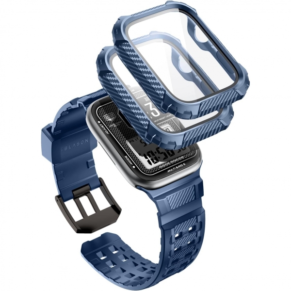 i-Blason Armorbox Apple Watch 9 45mm Bumper Klf-Dark Blue