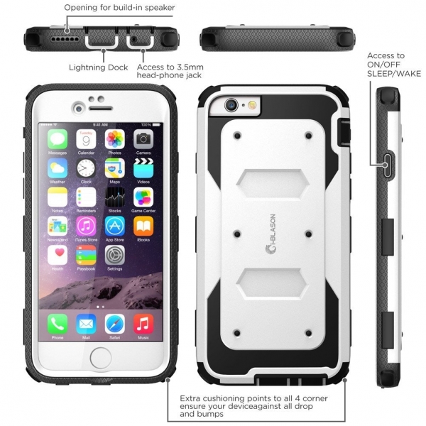 i-Blason iPhone 6 Armorbox Klf-White