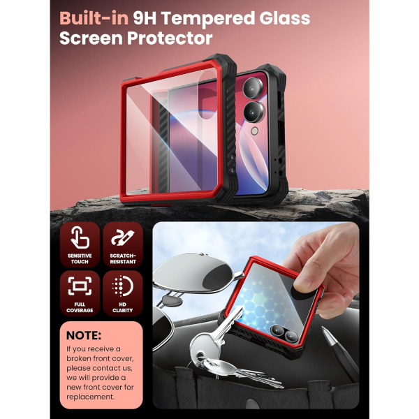 i-Blason Samsung Galaxy Z Flip 7 Armorbox Klf-Ruddy