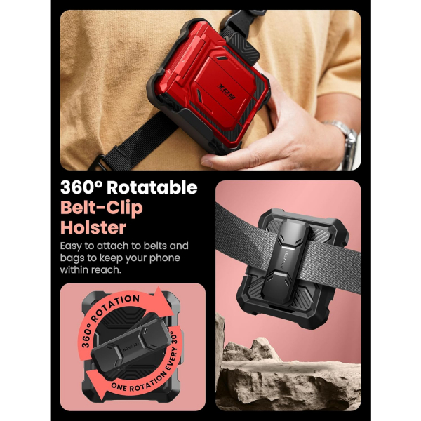 i-Blason Samsung Galaxy Z Flip 7 Armorbox Klf-Ruddy
