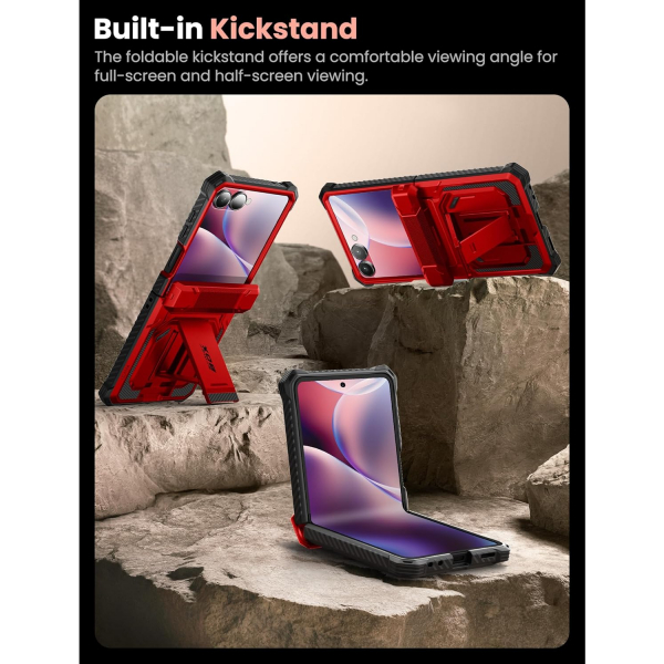 i-Blason Samsung Galaxy Z Flip 7 Armorbox Klf-Ruddy