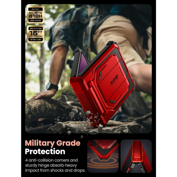 i-Blason Samsung Galaxy Z Flip 7 Armorbox Klf-Ruddy