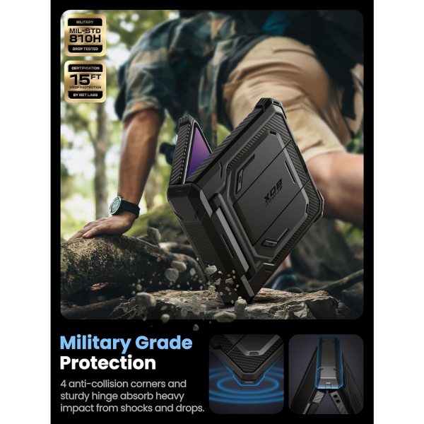 i-Blason Samsung Galaxy Z Flip 7 Armorbox Klf-Black 