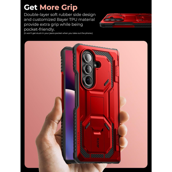 i-Blason Samsung Galaxy Z Fold 7 Armorbox Klf-Red