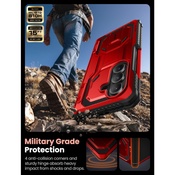 i-Blason Samsung Galaxy Z Fold 7 Armorbox Klf-Red