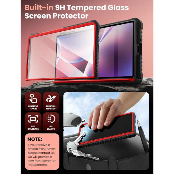 i-Blason Samsung Galaxy Z Fold 7 Armorbox Klf-Red