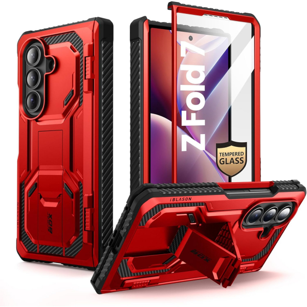 i-Blason Samsung Galaxy Z Fold 7 Armorbox Klf-Red