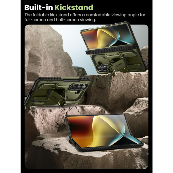 i-Blason Samsung Galaxy Z Fold 7 Armorbox Klf-Green