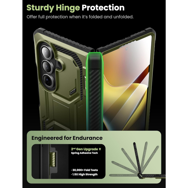 i-Blason Samsung Galaxy Z Fold 7 Armorbox Klf-Green