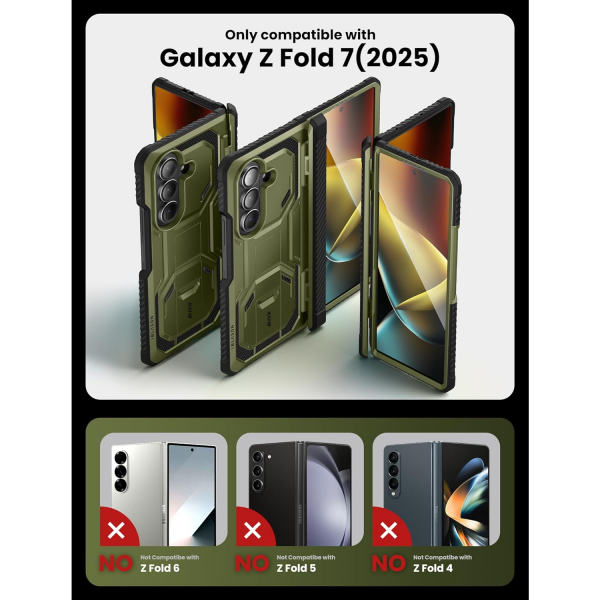 i-Blason Samsung Galaxy Z Fold 7 Armorbox Klf-Green